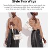 imageCoach Tabby Shoulder Bag 26Chalk