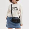 imageCoach Tabby Shoulder Bag 26Polished Pebble LeatherPewterBlack