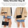 imageCoach Tabby Shoulder Bag 26Polished Pebble LeatherPewterBlack