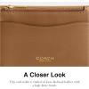 imageCoach Womens Essential Card Holder AccessoryTravel WalletHoney Brown