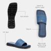 imageCoach Womens Florence Sandal FlatDeep Blue
