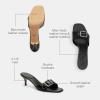 imageCoach Womens Margot Sandal PlatformBlack