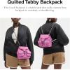 imageCoach Womens Quilted Tabby Backpack V5Black One SizeLhFuschia