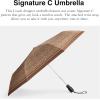 imageCoach Womens Signature C Umbrella LHTan Multi