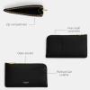 imageCoach Womens Zip Case Travel AccessoryEnvelope Card HolderBlack