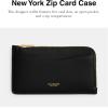 imageCoach Womens Zip Case Travel AccessoryEnvelope Card HolderBlack