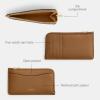 imageCoach Womens Zip Case Travel AccessoryEnvelope Card HolderHoney Brown