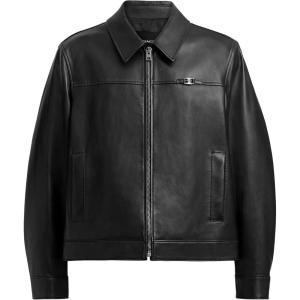 imageCoach Mens Lightweight Lthr JKTBlack