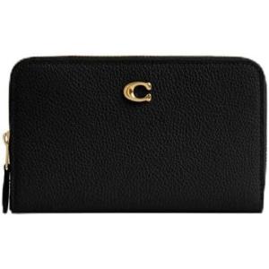 imageCoach Womens Medium Zip Around AccessoryTravel Wallet B4Black