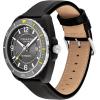 imageCOACH Charter Mens Sport Automatic Watch  Calfskin Leather Strap  SelfWinding  Premium Fashion  Gift for Him 445mmBlackSilver