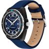 imageCOACH Charter Mens Sport Automatic Watch  Calfskin Leather Strap  SelfWinding  Premium Fashion  Gift for Him 445mmBlue