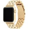 imageCoach Apple Watch Strap Compatible with 38mm 40mm 41mm Apple Watch Interchangeable Band Crystal Design for a Dazzling Look Personalize Your StyleGold