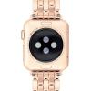 imageCoach Apple Watch Strap Compatible with 38mm 40mm 41mm Apple Watch Interchangeable Band Crystal Design for a Dazzling Look Personalize Your StyleRose Gold
