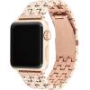 imageCoach Apple Watch Strap Compatible with 38mm 40mm 41mm Apple Watch Interchangeable Band Crystal Design for a Dazzling Look Personalize Your StyleRose Gold