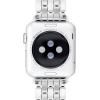 imageCoach Apple Watch Strap Compatible with 38mm 40mm 41mm Apple Watch Interchangeable Band Crystal Design for a Dazzling Look Personalize Your StyleSilver