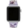 imageCoach Apple Watch Strap Compatible with 38mm 40mm 41mm Apple Watch Interchangeable Band Floral Design Personalize Your StylePurple