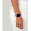 imageCoach Apple Watch Strap Compatible with 38mm 40mm 41mm Apple Watch Interchangeable Silicone Band Sleek Look Personalize Your StylePlum