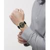 imageCoach Charter Mens Quartz Chronograph Watch Silicone Strap WaterResistant up to 3ATM  Sporty and Stylish  Gift for Him 445mmBlackGold