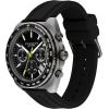 imageCoach Charter Mens Quartz Chronograph Watch Silicone Strap WaterResistant up to 3ATM  Sporty and Stylish  Gift for Him 445mmBlackGrey
