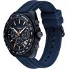 imageCoach Charter Mens Quartz Chronograph Watch Silicone Strap WaterResistant up to 3ATM  Sporty and Stylish  Gift for Him 445mmBlue