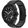 imageCoach Charter Mens Quartz Chronograph Watch Stainless Steel Bracelet  WaterResistant to 3ATM Modern Minimalist  Gift for Him 445mmBlack