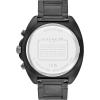 imageCoach Charter Mens Quartz Chronograph Watch Stainless Steel Bracelet  WaterResistant to 3ATM Modern Minimalist  Gift for Him 445mmBlack