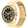 imageCoach Charter Mens Quartz Chronograph Watch Stainless Steel Bracelet  WaterResistant to 3ATM Modern Minimalist  Gift for Him 445mmBlackGold