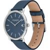 imageCoach Elliot Mens Watch  Sleek ampamp Minimalist Design  Timeless Style for Any Occasion  WaterResistantBlueSilver