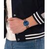 imageCoach Elliot Mens Watch  Sleek ampamp Minimalist Design  Timeless Style for Any Occasion  WaterResistantSaddleBlue