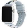 imageCoach Apple Watch Strap Compatible with 38mm 40mm 41mm Apple Watch Interchangeable Band Floral Design Personalize Your StyleBlue