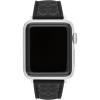 imageCoach Apple Watch Strap Compatible with 38mm 40mm 41mm Apple Watch Interchangeable Silicone Band Sleek Look Personalize Your StyleBlack