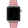 imageCoach Apple Watch Strap Compatible with 38mm 40mm 41mm Apple Watch Interchangeable Silicone Band Sleek Look Personalize Your StyleTrue Pink