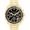 imageCoach Charter Mens Quartz Chronograph Watch Stainless Steel Bracelet  WaterResistant to 3ATM Modern Minimalist  Gift for Him 445mmBlackGold