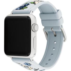 imageCoach Apple Watch Strap Compatible with 38mm 40mm 41mm Apple Watch Interchangeable Band Floral Design Personalize Your StyleBlue