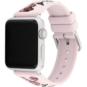 imageCoach Apple Watch Strap Compatible with 38mm 40mm 41mm Apple Watch Interchangeable Band Floral Design Personalize Your StylePink