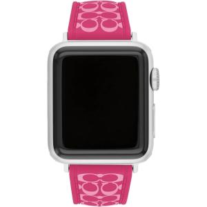 imageCoach Apple Watch Strap Compatible with 38mm 40mm 41mm Apple Watch Interchangeable Silicone Band Sleek Look Personalize Your StylePink