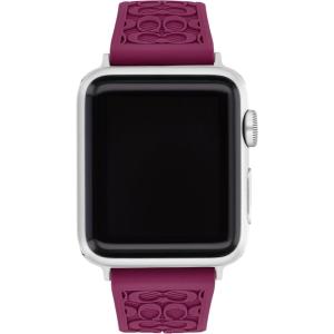 imageCoach Apple Watch Strap Compatible with 38mm 40mm 41mm Apple Watch Interchangeable Silicone Band Sleek Look Personalize Your StylePlum
