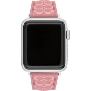 imageCoach Apple Watch Strap Compatible with 38mm 40mm 41mm Apple Watch Interchangeable Silicone Band Sleek Look Personalize Your StyleTrue Pink