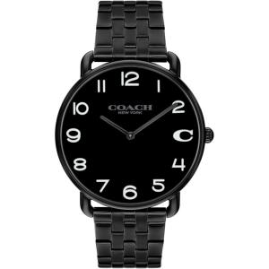 imageCoach Elliot 2H Quartz Watch for Men  Stainless Steel Wristwatch  Classic Minimalist  Water Resistant 3 ATM30 Meters  Premium Fashion Timepiece for Everyday Wear  41mmBlackWhite