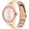 imageCOACH Brooks Womens Automatic Watch  38mm Stainless Steel Bracelet with CrystalSet Bezel  SelfWinding  Premium Everyday Fashion  Gift for HerRose GoldPink Heart