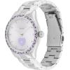 imageCOACH Brooks Womens Automatic Watch  38mm Stainless Steel Bracelet with CrystalSet Bezel  SelfWinding  Premium Everyday Fashion  Gift for HerSilverLavender