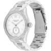 imageCOACH Brooks Womens Automatic Watch  38mm Stainless Steel Bracelet with CrystalSet Bezel  SelfWinding  Premium Everyday Fashion  Gift for HerSilverWhite