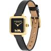 imageCOACH Cass Womens Watch  Polished and Contemporary Elegance  Fashionable Timepiece for Everyday Wear  Water ResistantBlack Gold