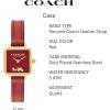 imageCOACH Cass Womens Watch  Polished and Contemporary Elegance  Fashionable Timepiece for Everyday Wear  Water ResistantRed