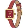 imageCOACH Cass Womens Watch  Polished and Contemporary Elegance  Fashionable Timepiece for Everyday Wear  Water ResistantRed