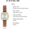 imageCOACH Cass Womens Watch  Polished and Contemporary Elegance  Fashionable Timepiece for Everyday Wear  Water ResistantSaddle