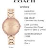 imageCOACH Chelsea Womens Watch  Stainless Steel Brilliance  Elegant and Classic Timepiece for Everday Wear and Special Occasions  32 MMCarnation
