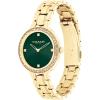 imageCOACH Chelsea Womens Watch  Stainless Steel Brilliance  Elegant and Classic Timepiece for Everday Wear and Special Occasions  32 MMGold PlatedGreen