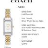 imageCoach Cadie Womens Watch  Timeless and Aesthetic  Designed for Every Occasion  Water Resistant Model 14504172