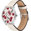imageCoach Elliot Womens 2H Quartz Watch  Calfskin Leather Strap  Cherry Swirl Design  Premium Fashion Everyday Wear  Gift for Her  36mm